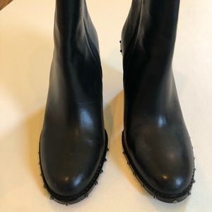 GIANNI BINI BLACK STUF BOOTIES